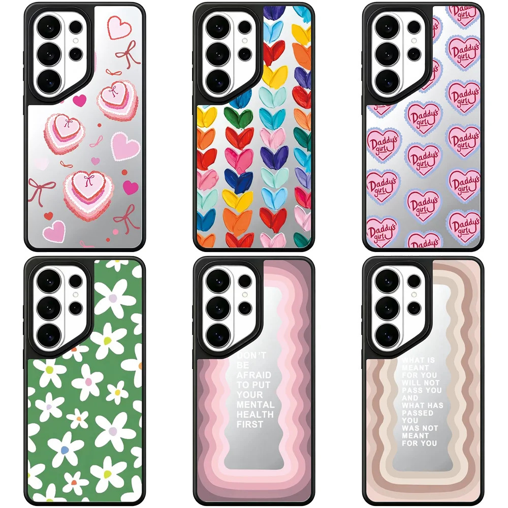 

6060425 Mirror Magnetic Case: Compatible with Samsung Galaxy S23 U S24U S25 S26 Ultra S25+ S26 Plus Shell