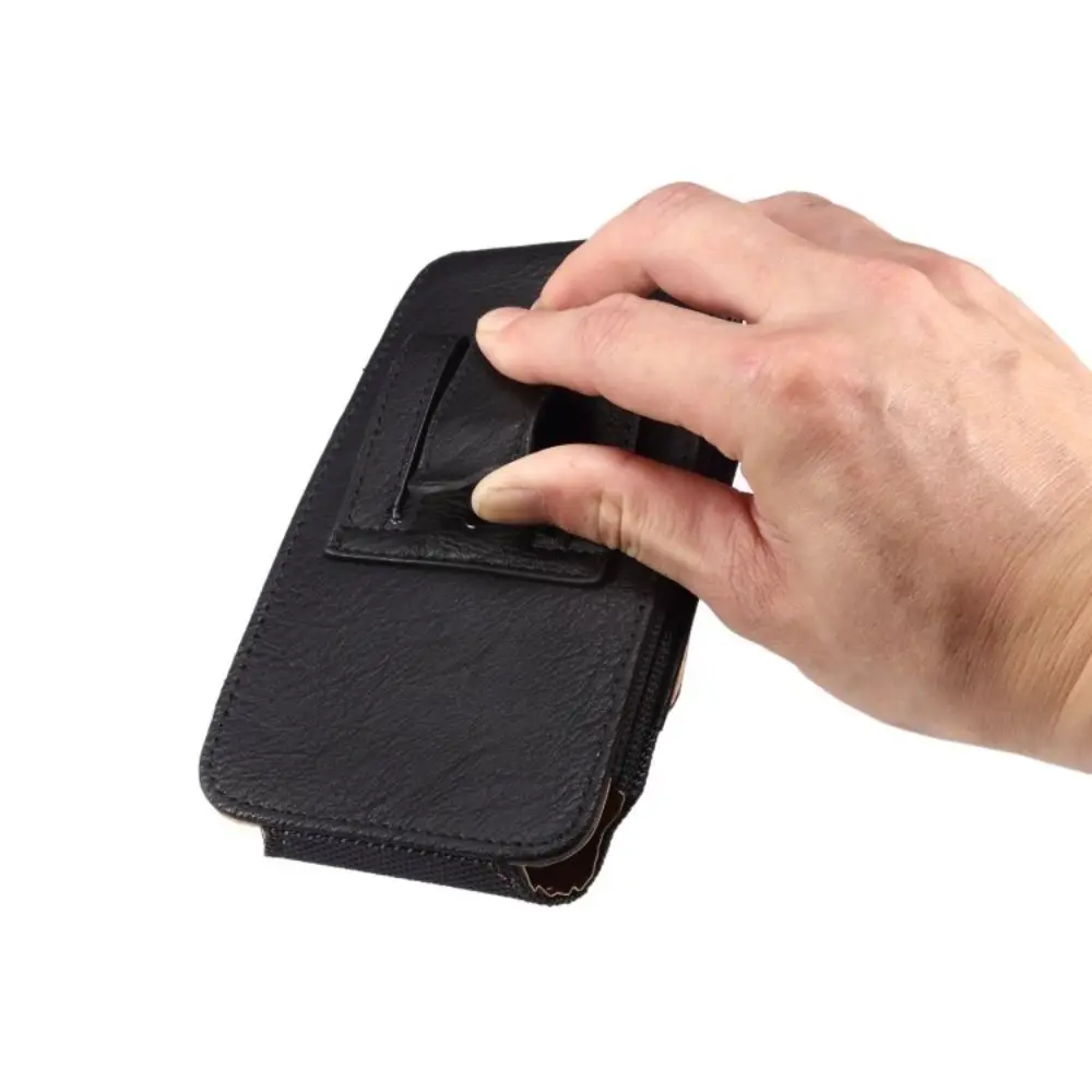 

Waterproof Intelligent Machine Universal Leather Phone Case Phone Waist Bag Hanging Waist Bag Mobile Phone Pocket Orbit Flex