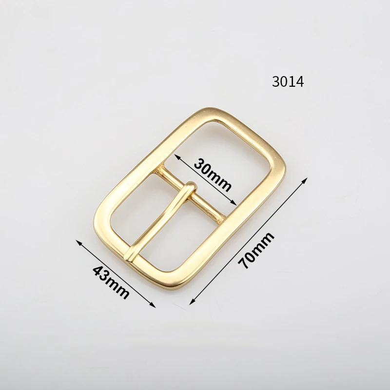 1pcs Brass 30mm Belt Buckle End Bar Heel bar Buckle Single Pin Middle Center Bar Leather Craft Strap Webbing Dog Collar Various