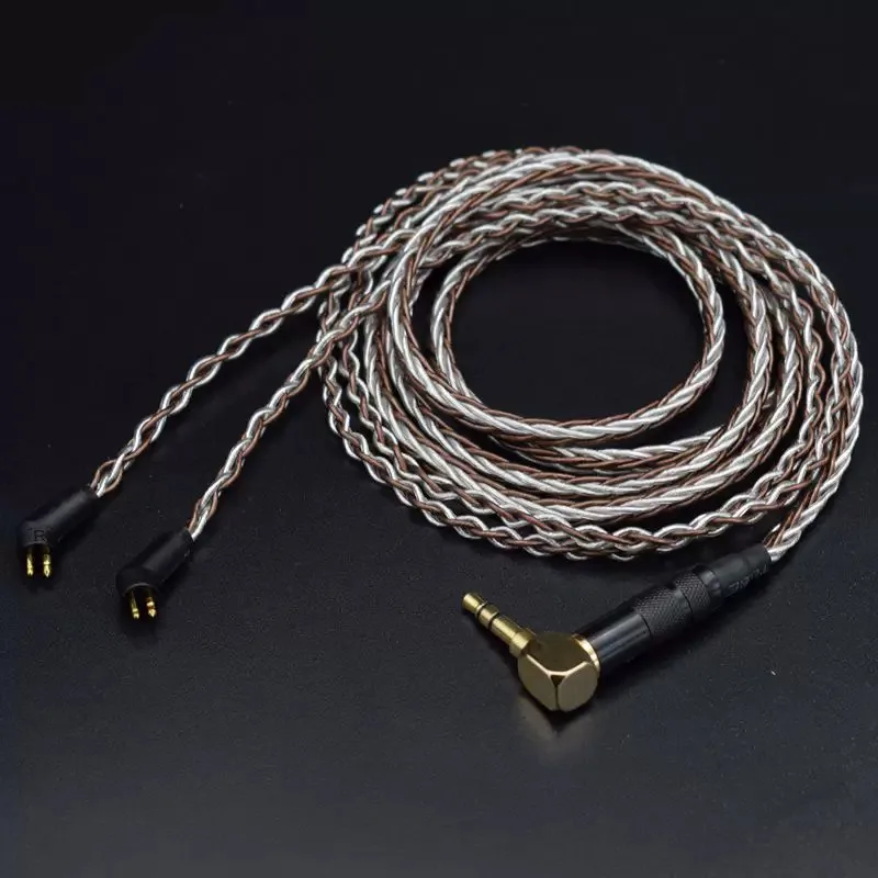 1.2 Meter ER4P, ER4B, ER4S Headphones Upgrade Cable 3.5, 2.5, 4.4 Balanced Cable Small Four ER4PT