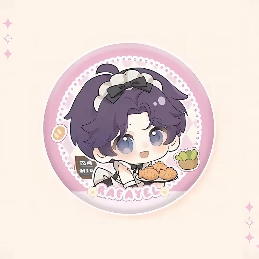 Deep Space Coffee Shop의 "Shen Xinghui, Qi Yu, Li Shen, Xia Yizhu" 배지는 정교하고 외관 표준이 높습니다.