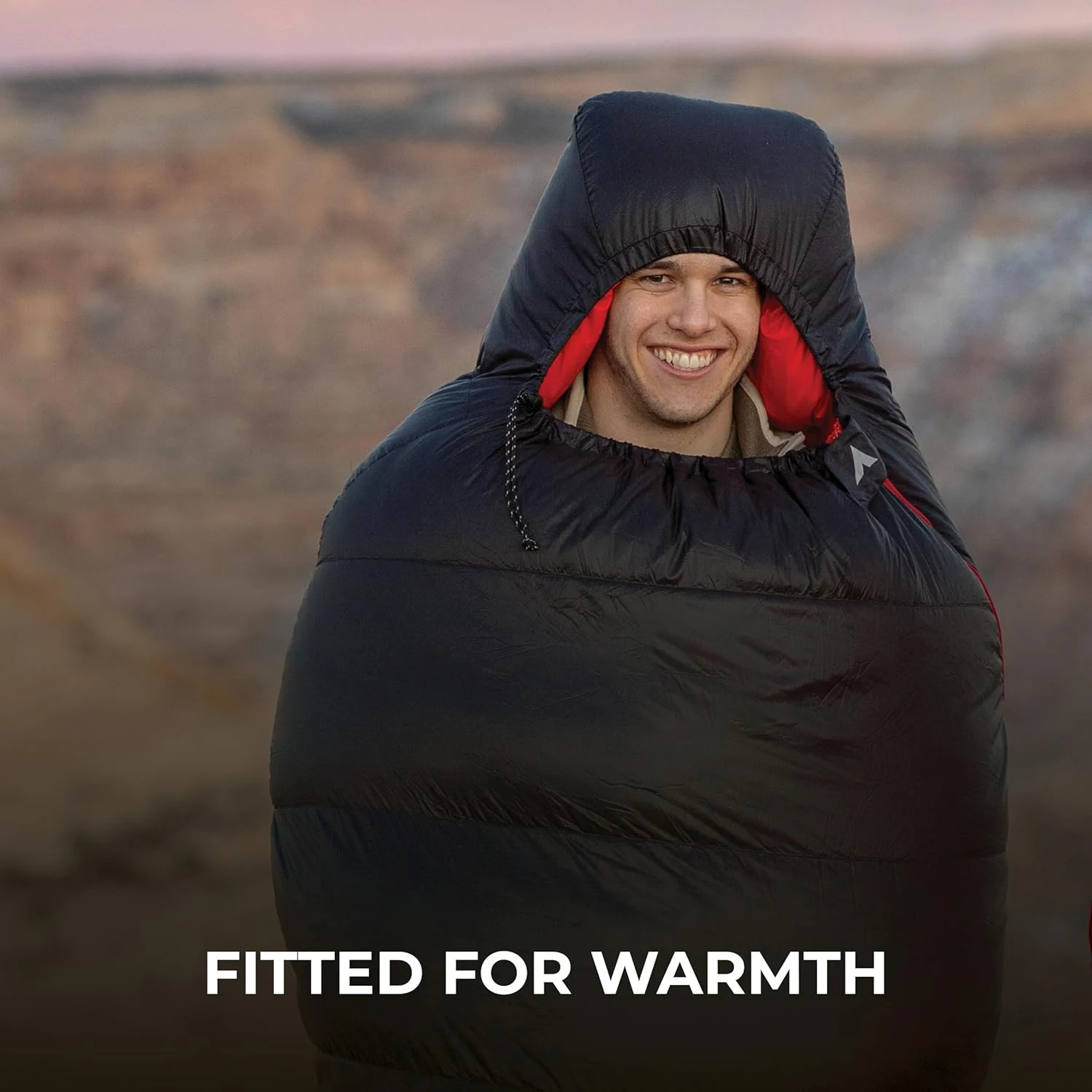 قماش نايلون خفيف الوزن 20 0 درجة كيس نوم مومياء دافئ للبالغين للتخييم والتنزه سيرًا على الأقدام وحقيبة الظهر