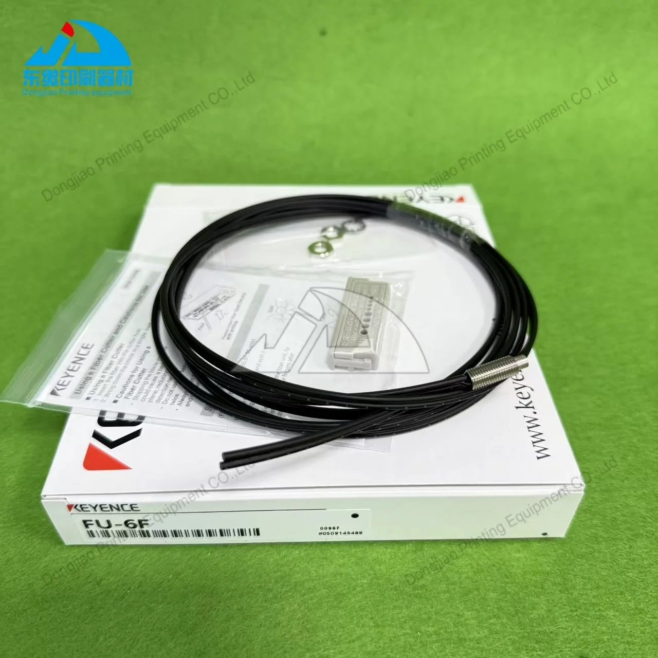 เซ็นเซอร์ไฟเบอร์แท้รุ่น FU-6F เซ็นเซอร์ตรวจจับด้านหน้าสำหรับเครื่องพิมพ์ Komori L28 อะไหล่แท้ เซ็นเซอร์รุ่น FU-6F