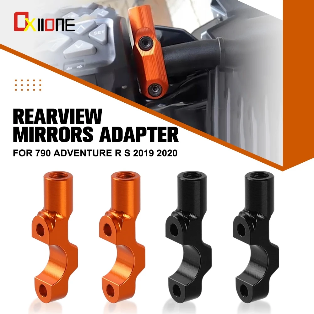 

Motorcycle Handlebar Master Cylinder Mirror Adapter Mount Holders Bracket Clamp Accessories FOR KTM 790 Adventure R S 2019 2020