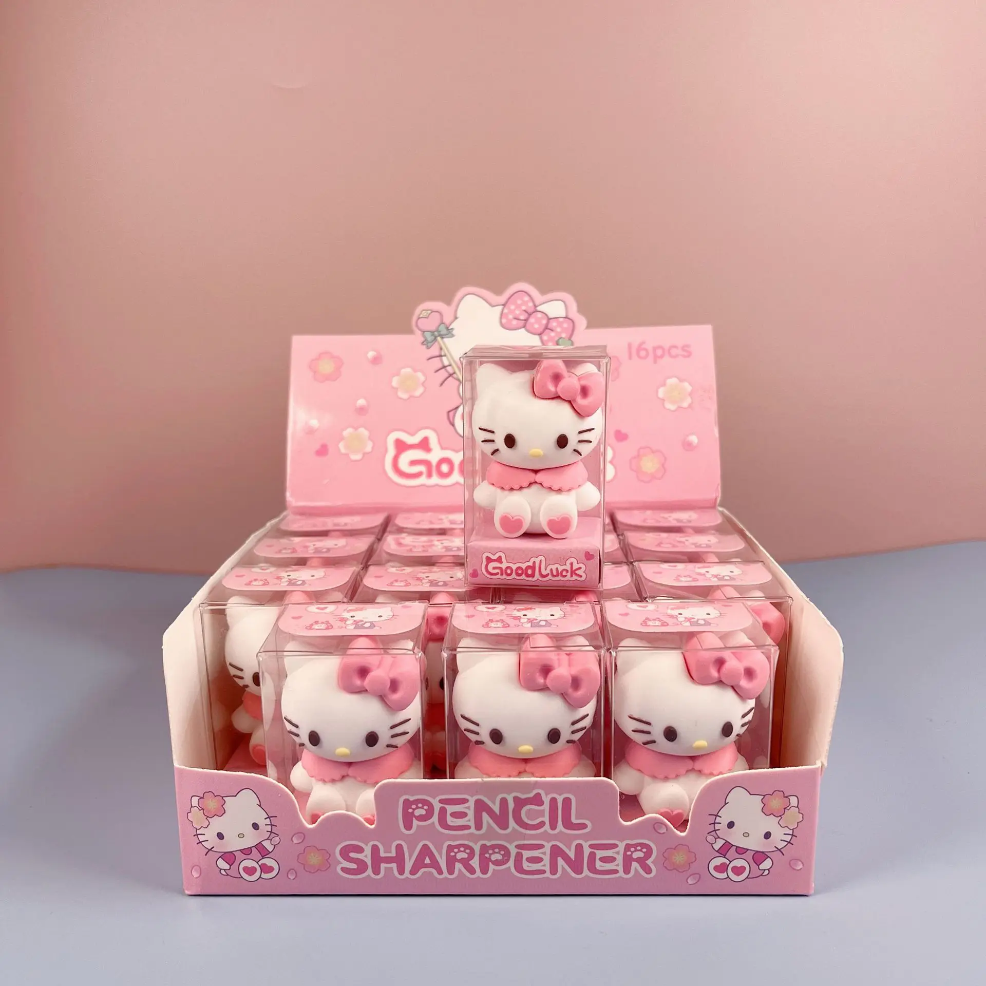 Sanrio Puntenslijper, Schattige Handmatige Puntenslijper Voor Kinderen, Kawaii Schoolbenodigdheden Voor Meisjes (1 Stuks)