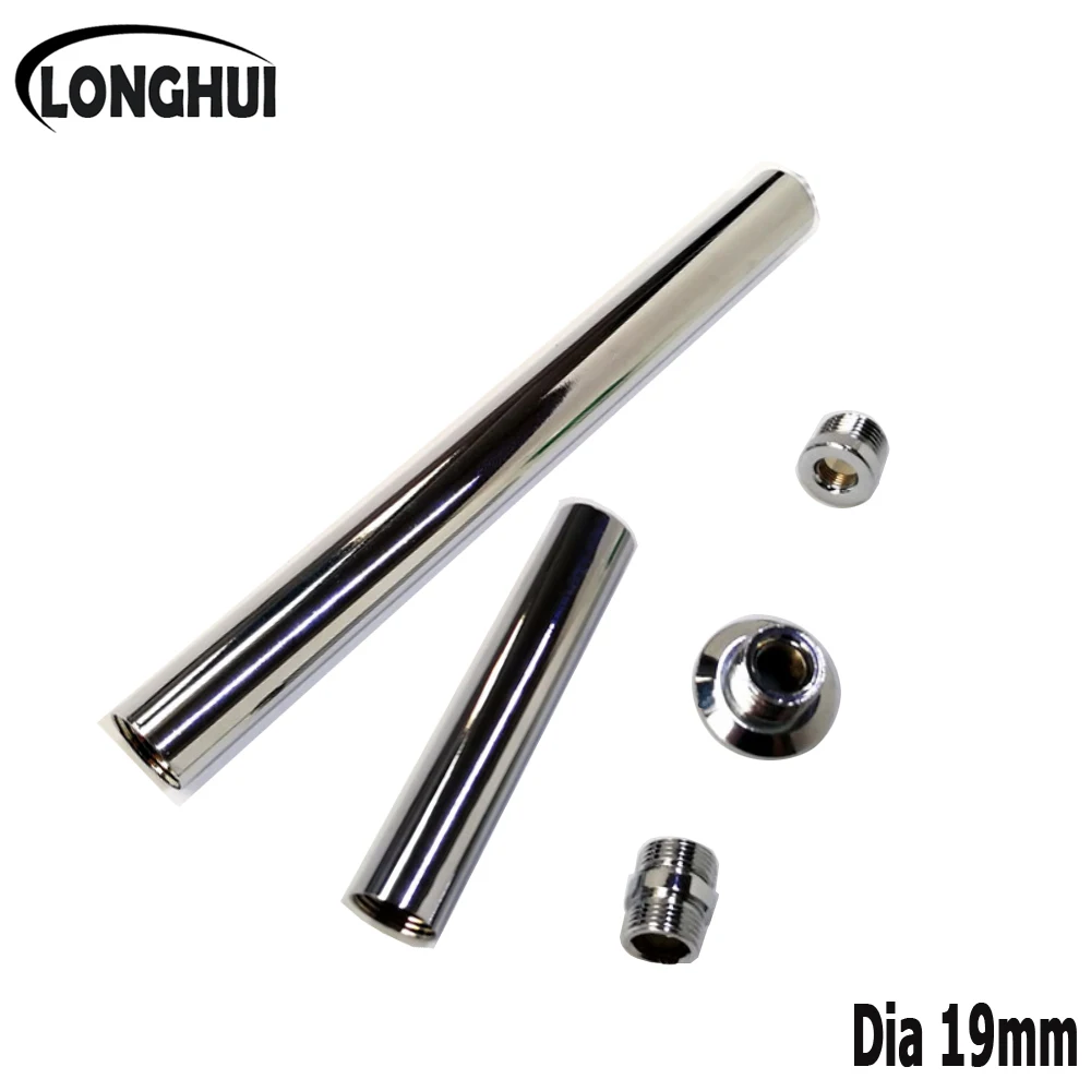 M10 Bên Trong Nữ Ren 2 Đầu Có Ren Trong 10Mm Rỗng Cần Đèn Bàn Chụp Ảnh Đèn Thẳng Ống Nối thanh