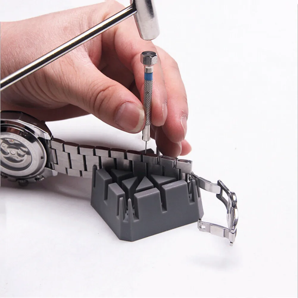 Watch Bracelet Disassembly Tool Kit with 20PCS Cotter Pins 18 Sizes Lugs, Professional Strap Link Remover Set for Watch Repair