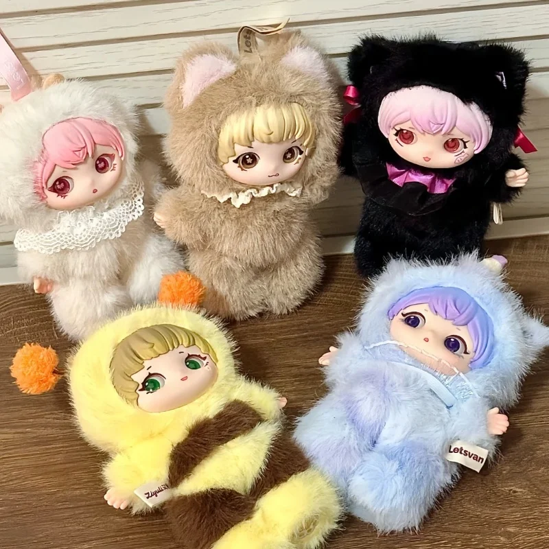 

Original Letsvan Ziyuli Animal Party Series Blind Box Mystery Box Toys Cute Action Anime Figure Kawaii Model Children's Gifts