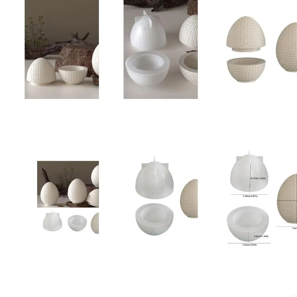 

Премиальная пищевая силиконовая форма для безопасного изготовления свечей и хранения мелких предметов с легко очищаемым дизайном