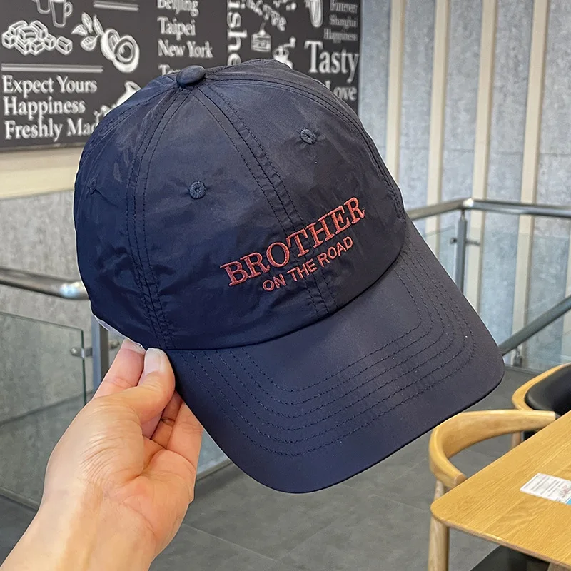 صيف جديد زوجين الرياضة في الهواء الطلق تشغيل قبعة بيسبول الموضة الرجال التجفيف السريع تنفس قبعة المرأة التخييم نزهة قبعة 2