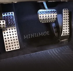 For Mercedes C E S GLC CLS GLE GLS Class W205 C205 W212 W213 C257 X253 W218 Footrest Dead Gas Brake Accelerator Pedal Cover Set