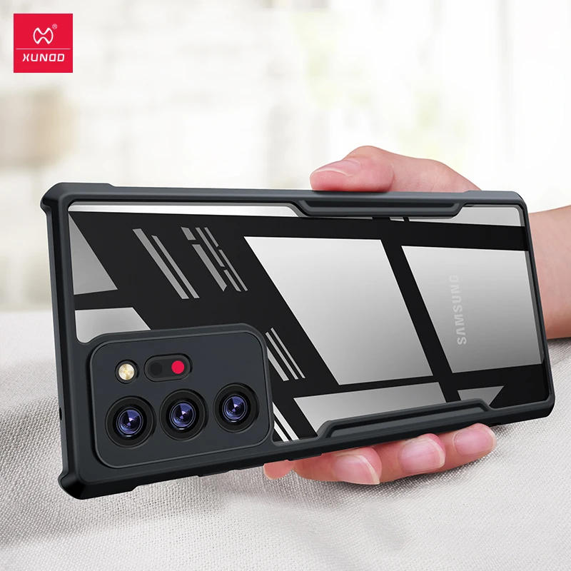 Xundd Phone Case For Samsung Note 20 Ultra Case Airbags Shockproof Shell Anti-Drop Enhanced Screen & Camera Protection