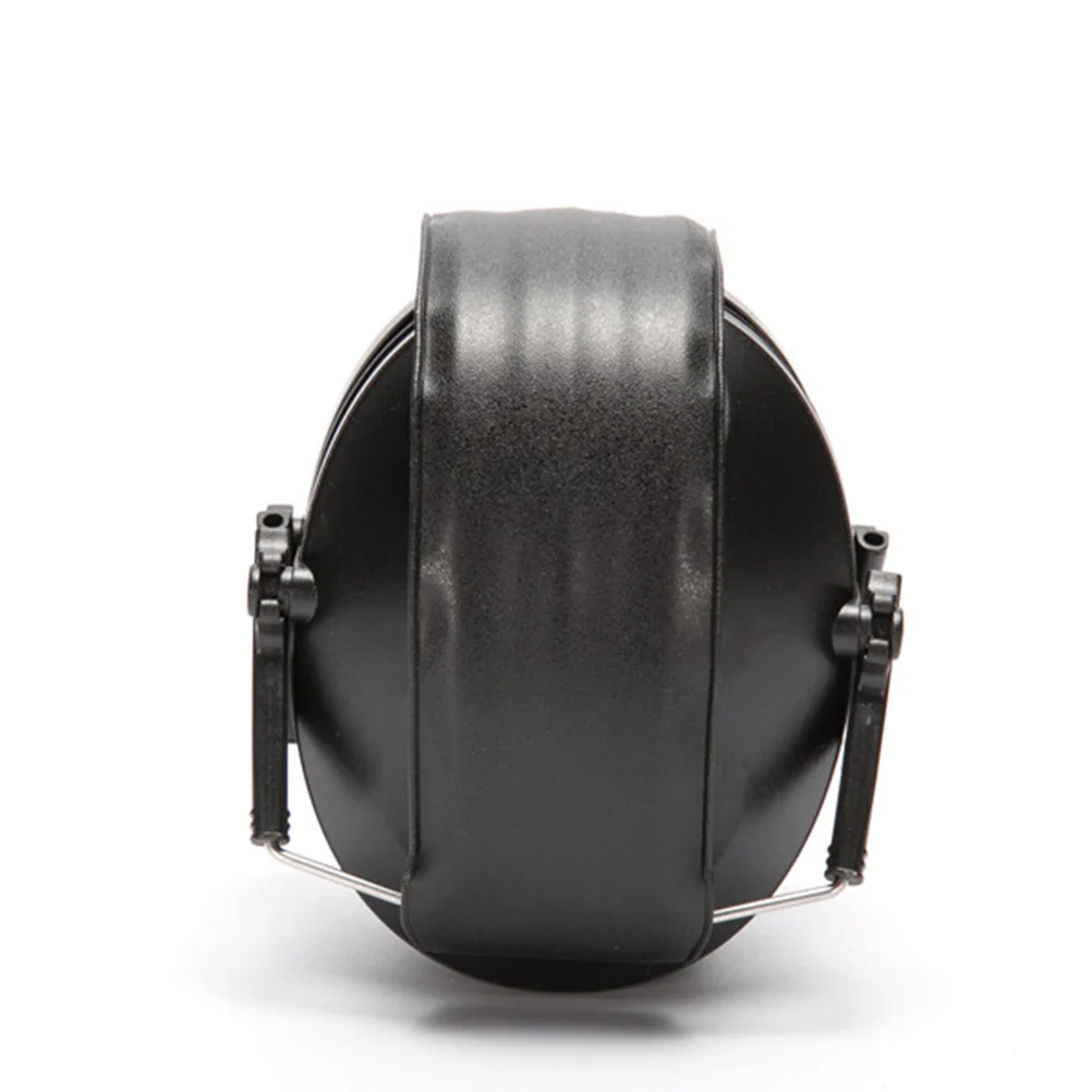 Professional Noise Reduction Ear Muffs Black Lightweight Compact Folding Hearing Protection for Shooting Range Hunting Adults