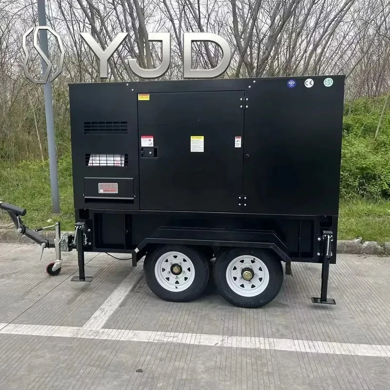Hot Sale High Quality Engine Portable Power Generator Mobile Genset Powered by Yangdong Engine 50KVA/40KW Trailer Type