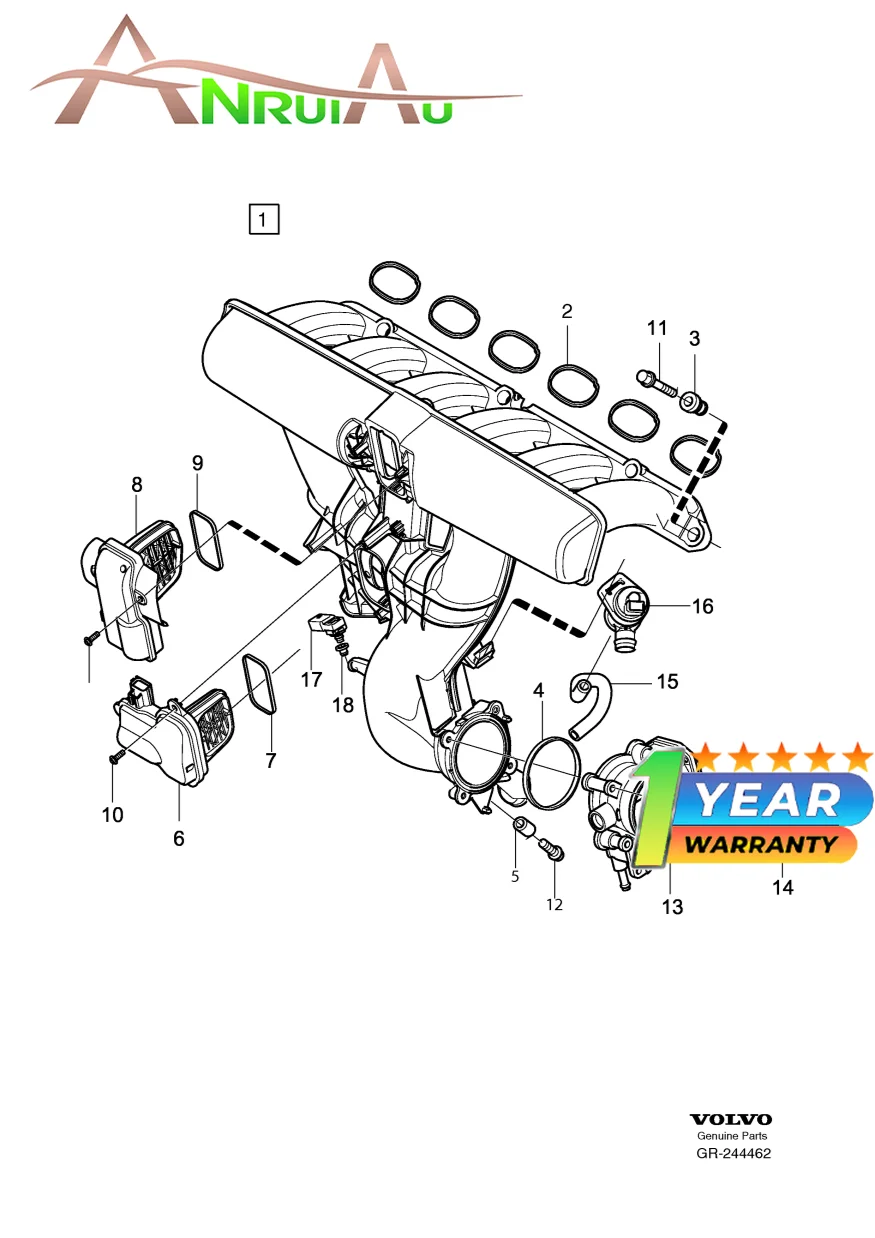 Sensor Peta 6G9N-9F479-AA Untuk XC60 2.0L 3.0L 3.2L 2010-2016 8699448-0 1999CC 2953CC 3192CC T6 AWD 6AT 8AT