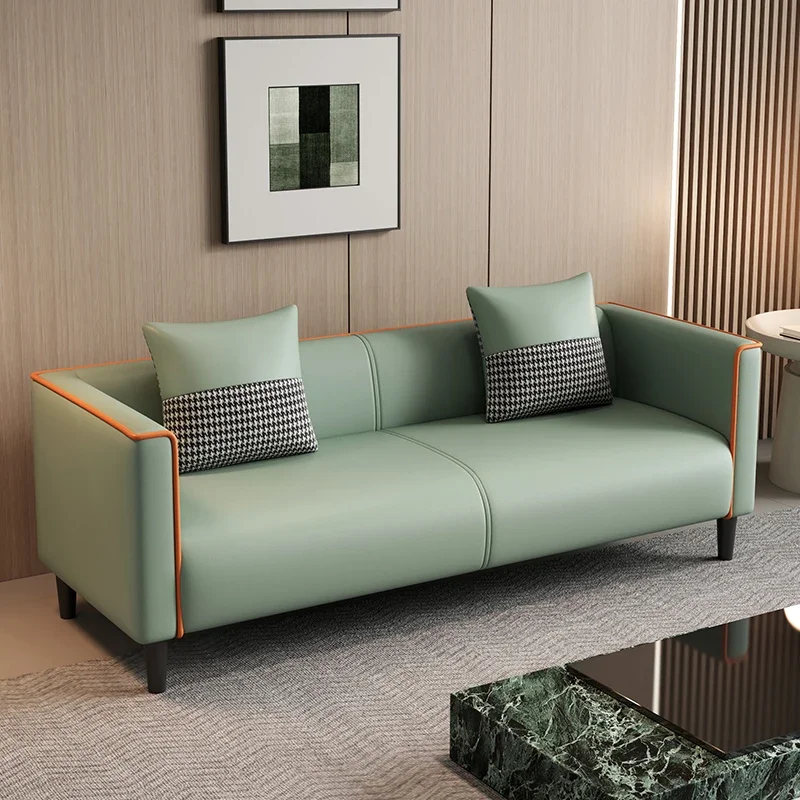Designer Living Room Sofas Nordic European L Shape Modern Puffs Sofa Chaise Lounge Luxury Replica Divano Postmodern Furniture