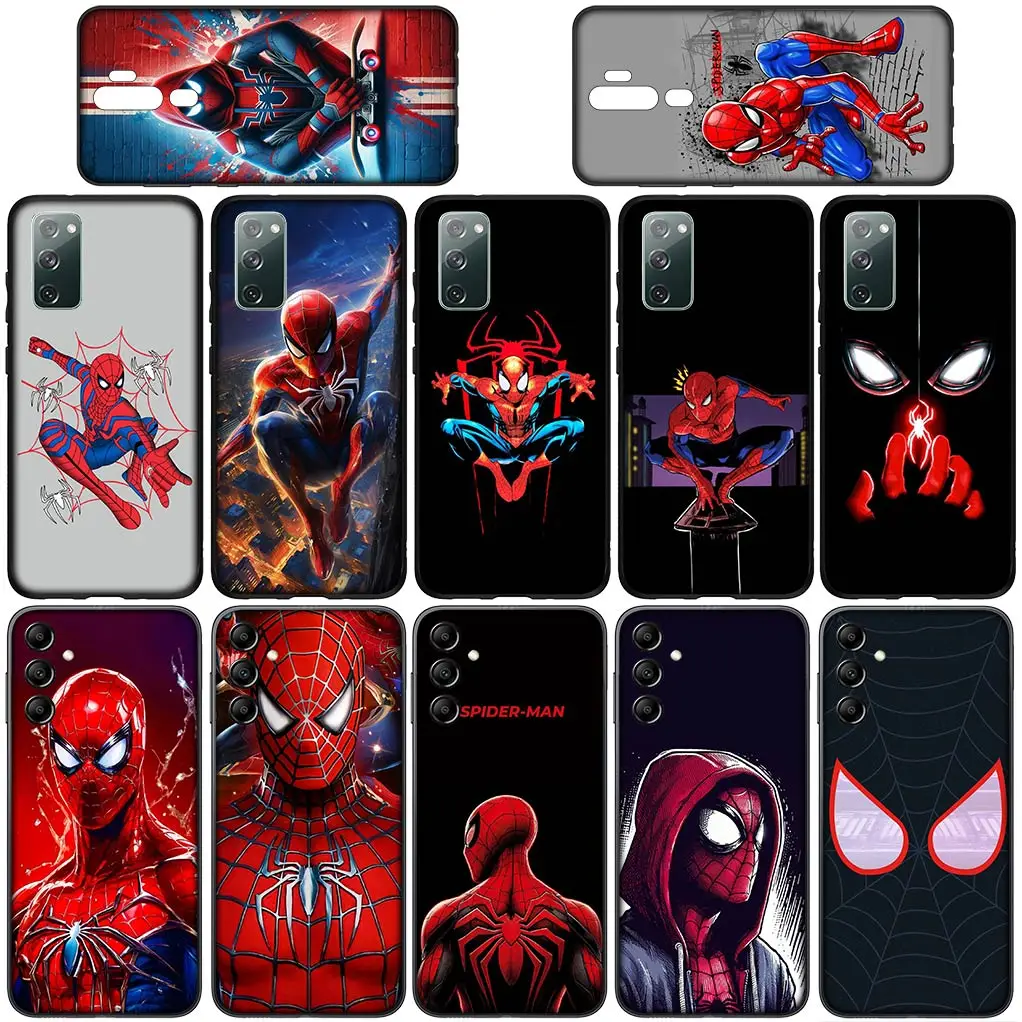 Spiderman  Marvel Spider Man Superhero Phone Cover Case for Motorola Moto E32 G30 G50 G60 G40 G51 G52 G41 G42 G71 E7 G100 Coque