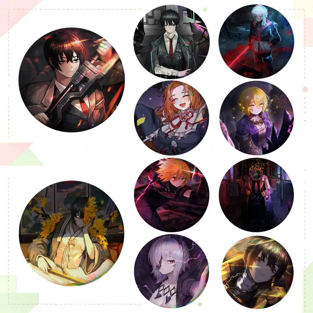 Game Limbus Company Round Badges Can Be Used To Decorate Clothes And Backpack Pins