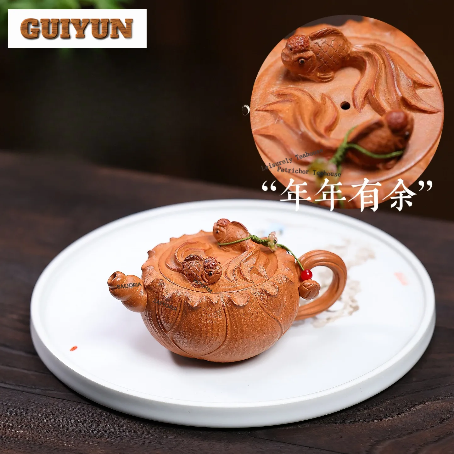 

150ml Creative Yixing Purple Clay Teapots Handmade Jinlin Hefu Pot Raw Ore Golden Downhill Mud Kettle Chinese Zisha Tea Set
