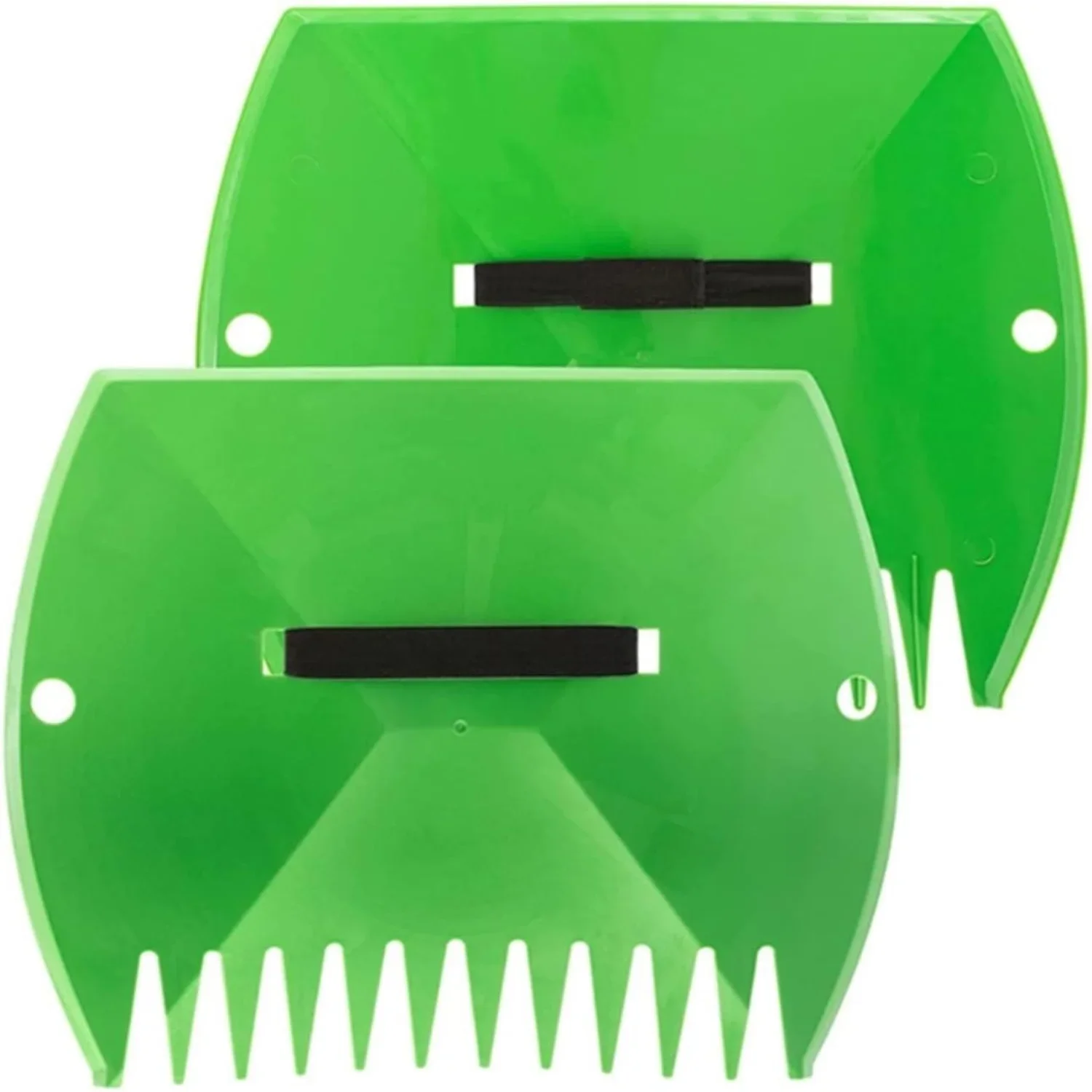 

2 Pack Ergonomic Hand Rake Set for Efficient Lawn and Yard Cleaning - Fast and Easy Garden Tool for Lawns and Gardens