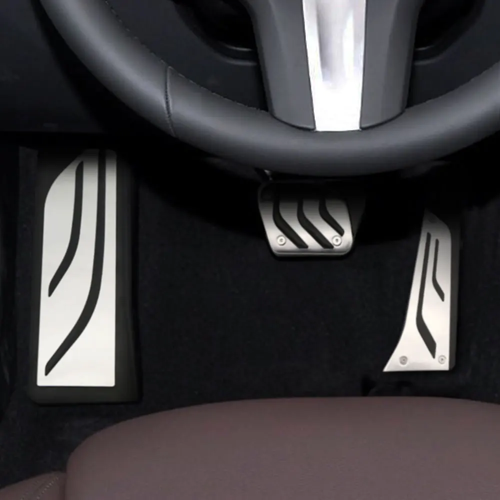 LHD Pedal Pads for BMW 3 Series G20 G21 2020 2021 2022 Accelerator Brake Foot Rest Pedals Pad Brake Accelerator Pedals Plate