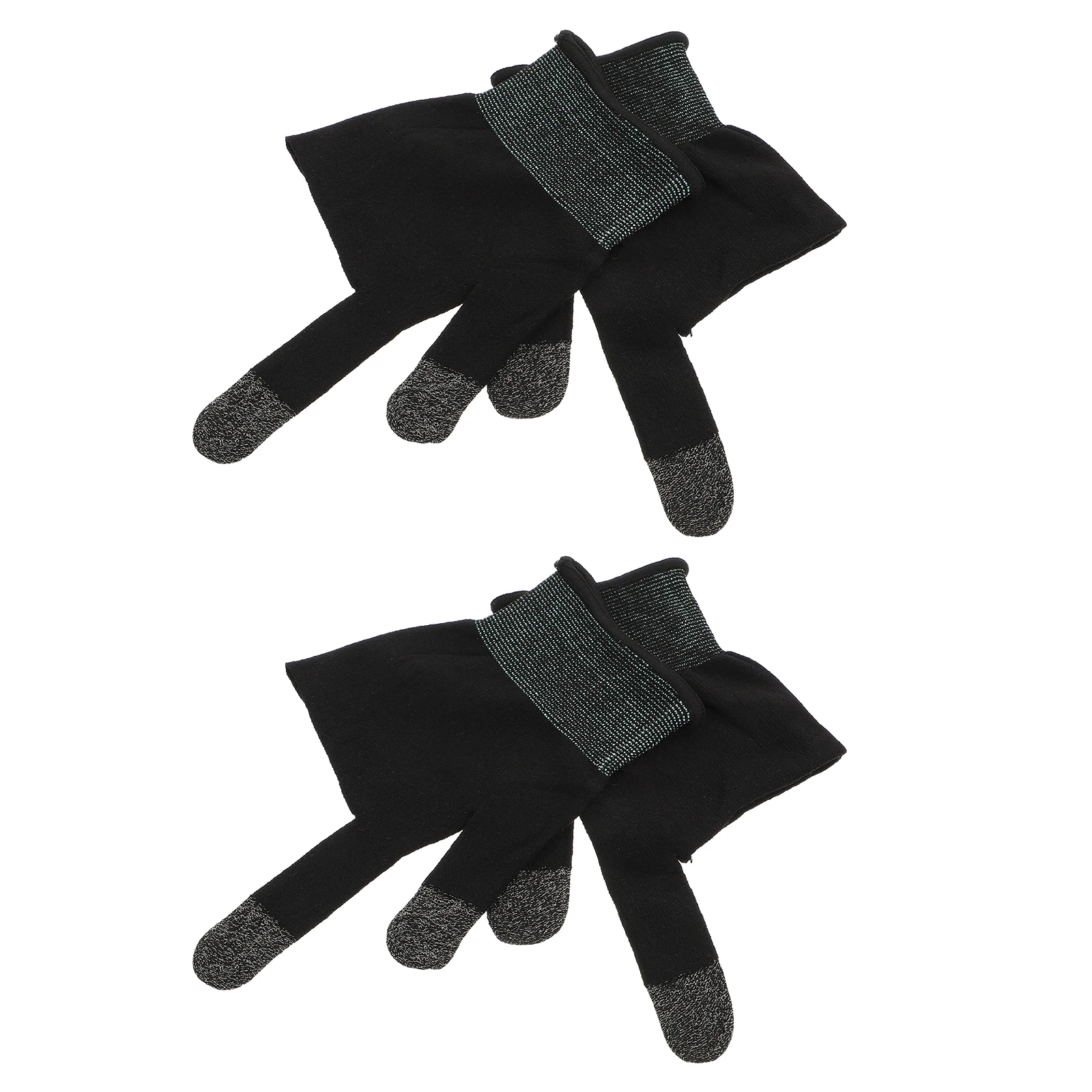 

High Sensitivity Gaming Gloves For Mobile Phone Touchscreen Game Sweat Resistant Two-Finger Gloves Smartphone Games Game