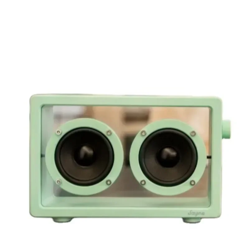 

Hot sales Transparent Bluetooth Speaker Convenient Sound Desktop Computer Home Outdoor Subwoofer Wireless