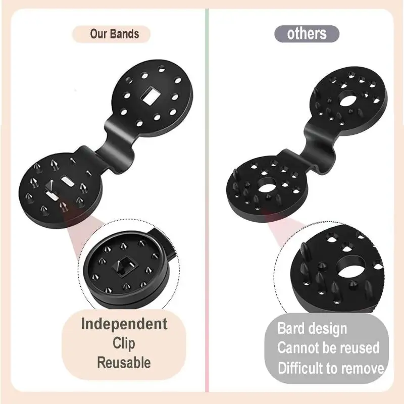 10-100 stücke Sonnenschutz Net Clip Sonnenschutz Net Befestigungs Clip Gewächshaus Schatten Tuch Stoff Fix Clamp Kunststoff Tülle zaun Netting Haken – Detail 4
