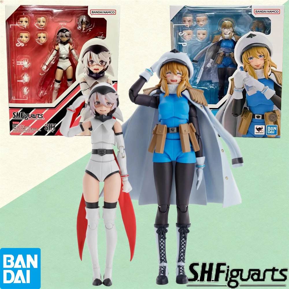 100% Authentic In Stock Bandai S.H.Figuarts SHY: The Shy Hero SHY & SPIRITS Action Figure Collection Model Toy