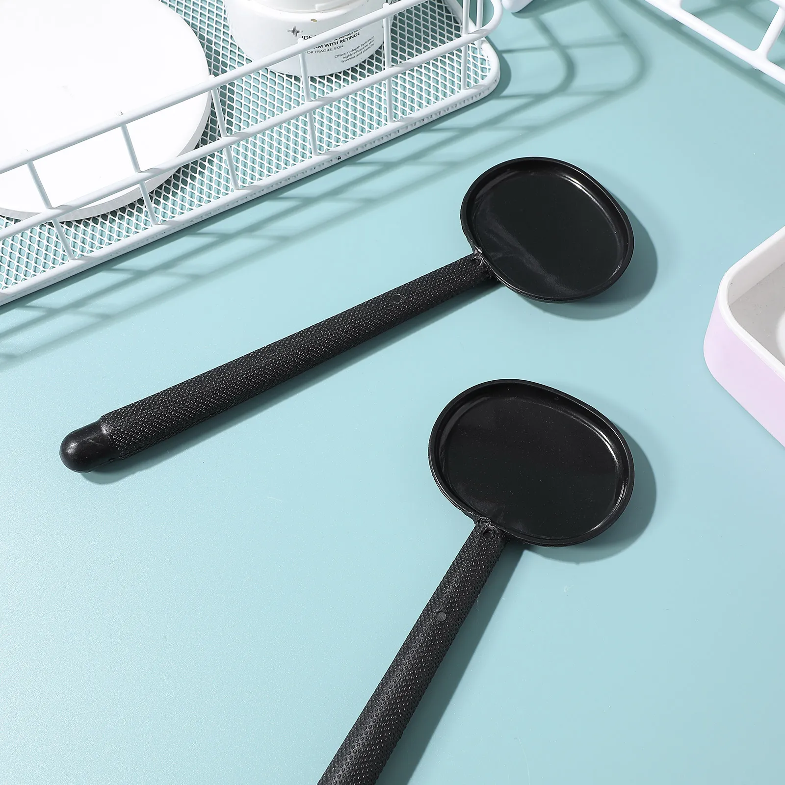 

3Pcs Black Abs Plastic Eye Occluder Test Tool Anti- Handheld Instrument