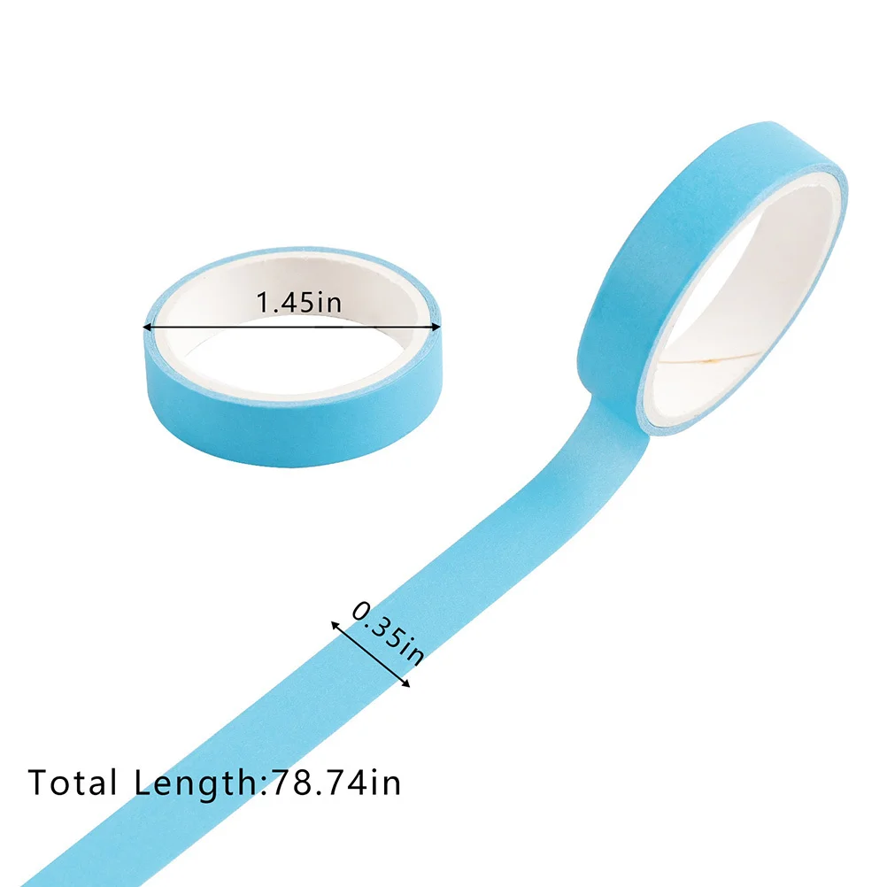 6 لفات معكرون اشي أشرطة قوس قزح ورق زينة الشريط Diy بها بنفسك سكرابوكينغ الحرفية مشاريع لاصق مجموعة