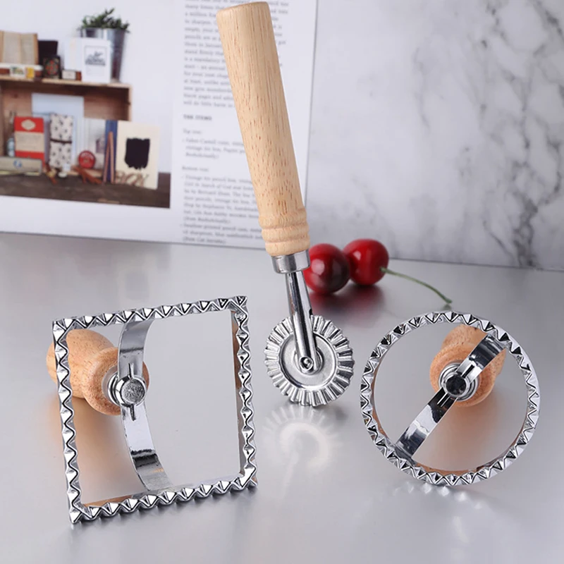 Ravioli Cutter Set Includes Pasta Press, Mold, and Attachment Tools Complete DIY Making Kit