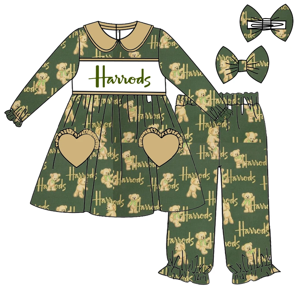 Neuer Boutique-Kinderanzug Kurzärmeliges Elastisches Cartoon-Print-Oberteil Elastische Hose für Mädchen und Jungen Nachthemd Maßanfertigung – Detail 4