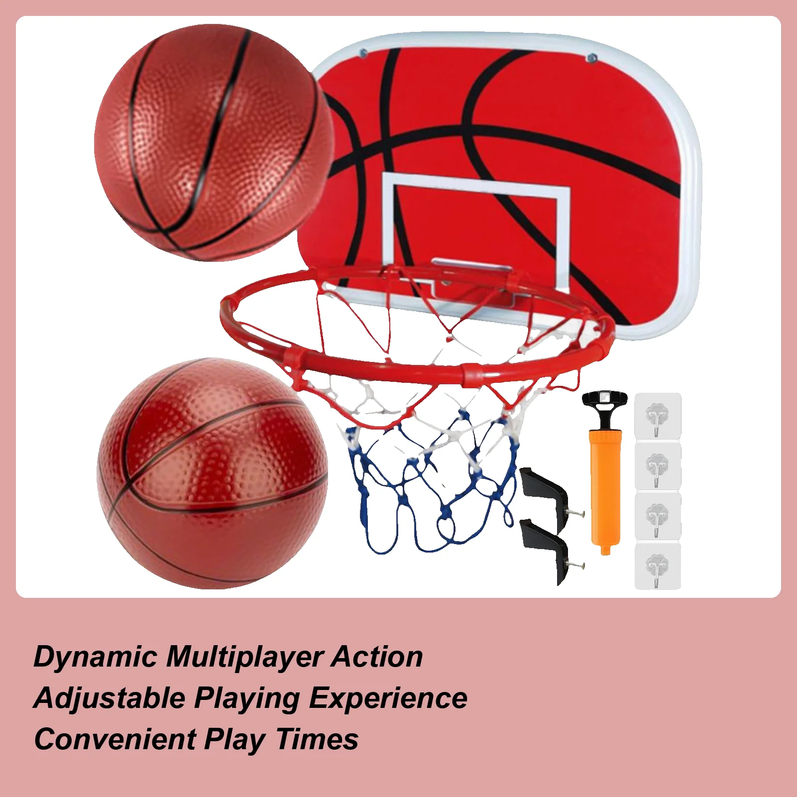 

Крытая детская безопасность, забавная игра, детский мини-домашний набор баскетбольных колец для упражнений, настенная рама, подставка, подъемная корзина, подвесная доска