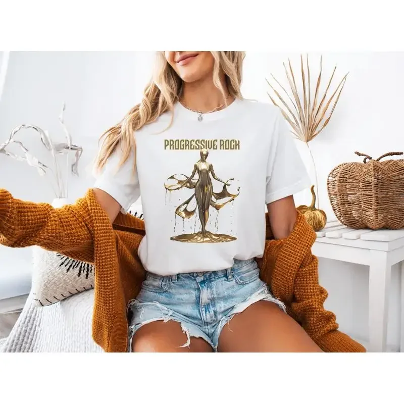 T-shirt de rock progressif pour les amateurs de musique Prog Progresivo Softstyle