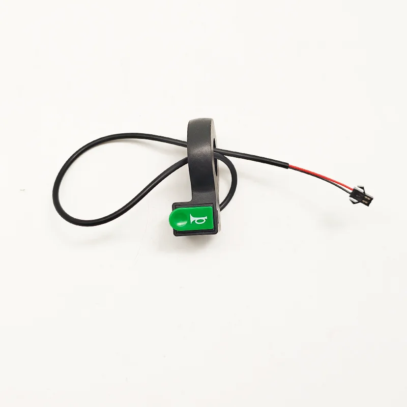 Electric Vehicle Horn Switch, Electric Scooter & E-Bike Single Horn Button Switch, Single Point Push Button Switch
