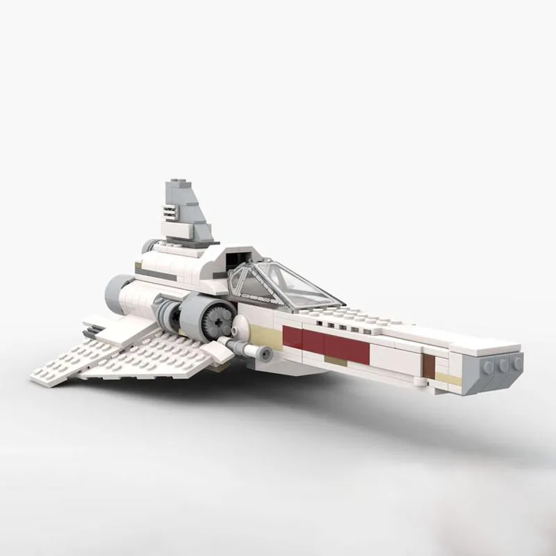 NEW MOC Spaceship Battlestar Galactica The Iconic Space Colonial Viper Fighter Model Building Blocks Bricks Toys Gifts Boys Set