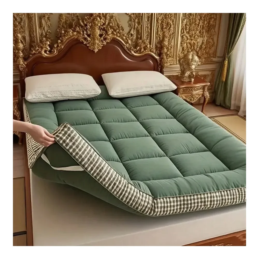

Удобный мягкий матрас, японский напольный матрас, толстый и пушистый, дышащая мягкая подушка-татами, складной и сворачиваемый матрас.
