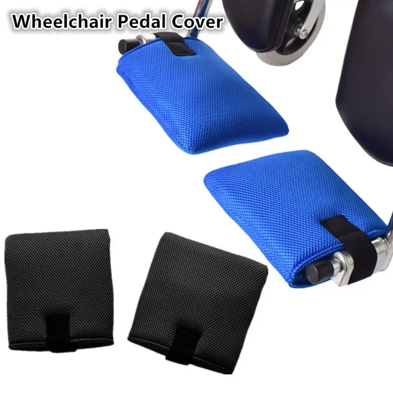 Wheelchair Foot Cushion Pads, Memory Foam Protectors for Enhanced Comfort & Foot Safety, Easy to Attach