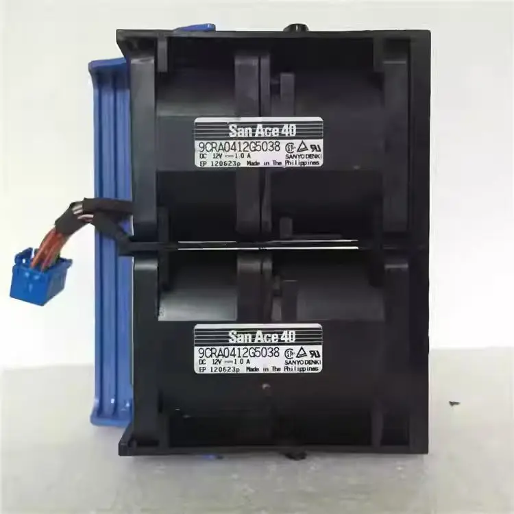 for Sanyo 9CRA0412G5038 12V 1A 40mm Cooling Fan with Ball Bearings – For SC1435, PE1950, TC145, TC156, MC545 Servers