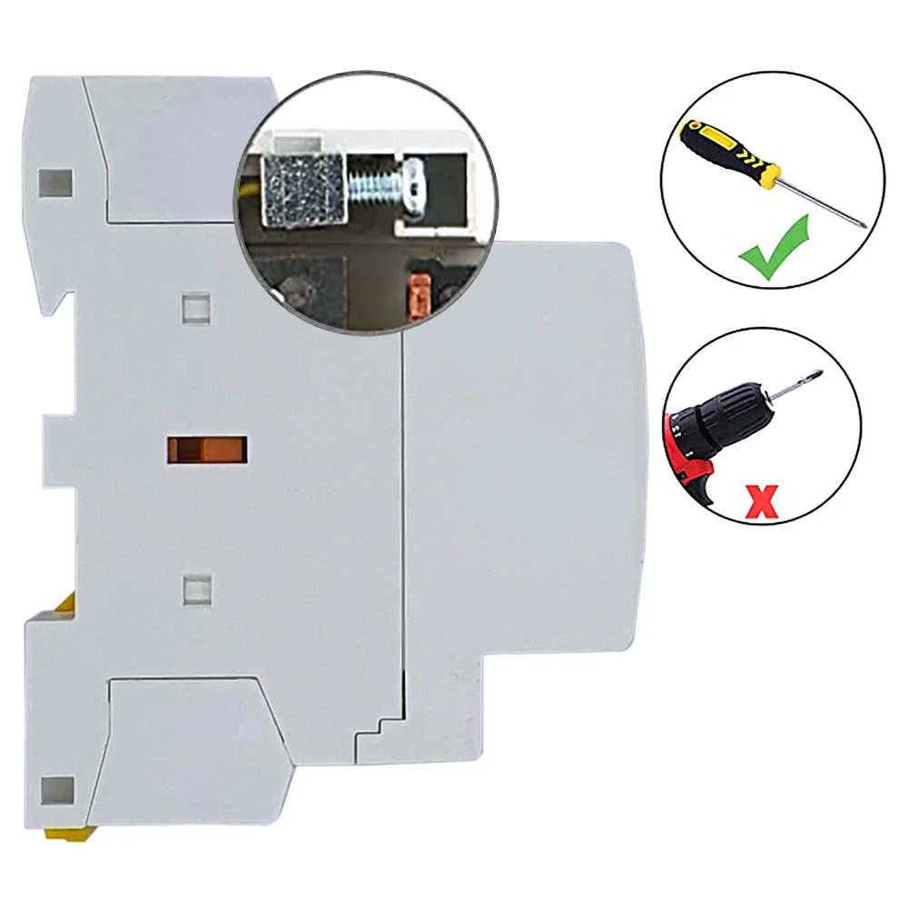 HCH8s-25 Modular Contactor 4P 16A 20A 25A 4NO 4NC or 2NO2NC 3NO1NC 24V 110V  220V Automatic Household Contactor Din Rail Type