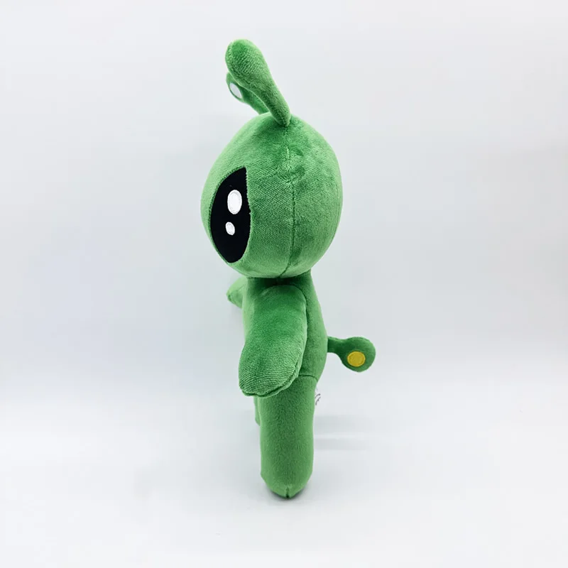 25cm Green Alien Plush Toy Anime Tentacled Horn Alien Monsters Horror Doll Boys Girls Soft Toys Stuffed Throw Pillow kids gifts