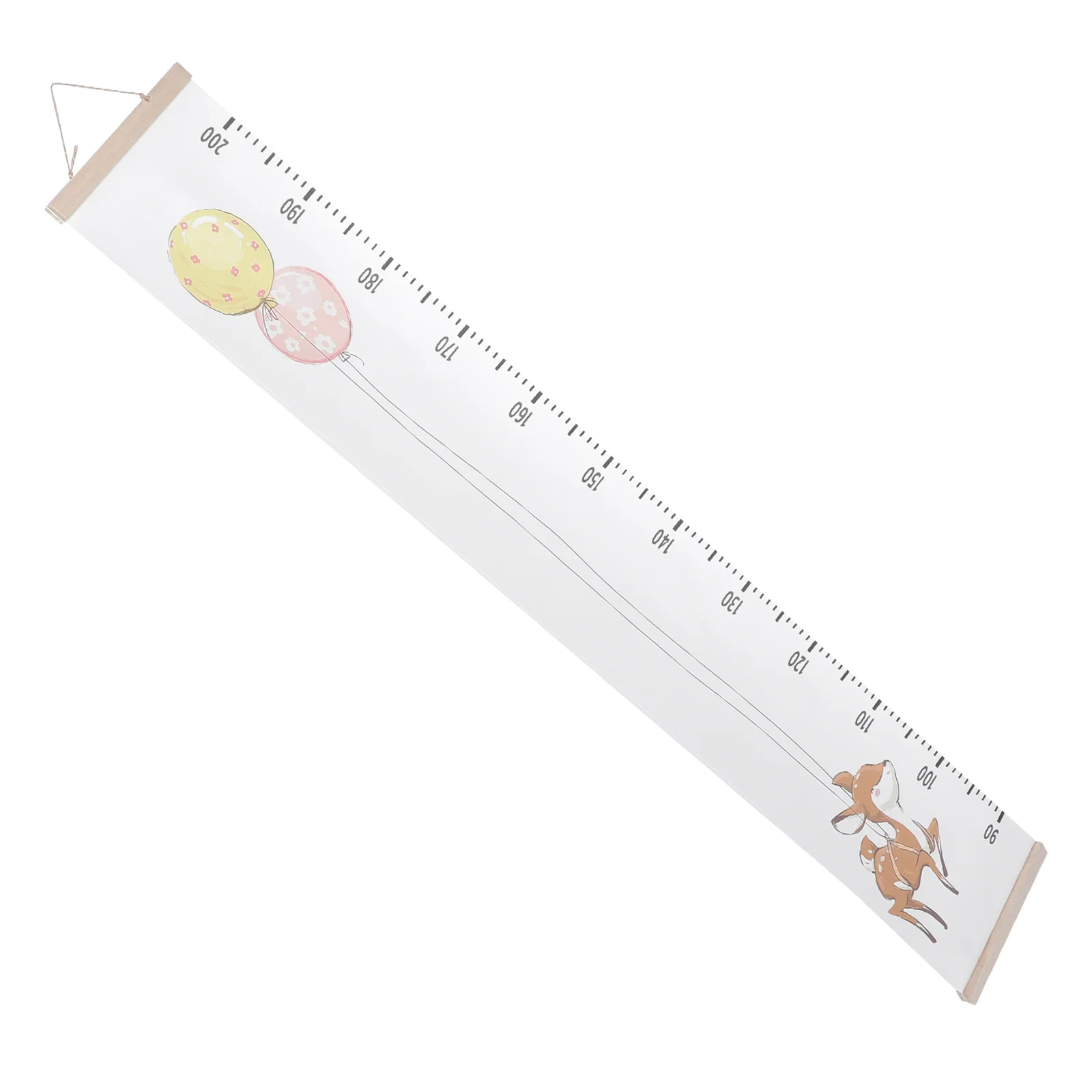 Balloon Children's Height Ruler Growth Chart Wall Hanging Nursery Decals Ballons