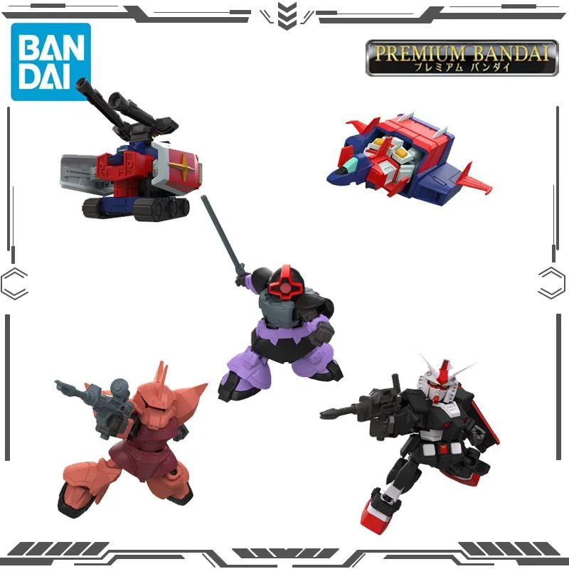 

Bandai Original MOBILE SUIT GUNDAM MS-09R Rick Dom RX-78-1 Prototype MS-14S (YMS-14) Action Figure Toys for Boys Girls Gift