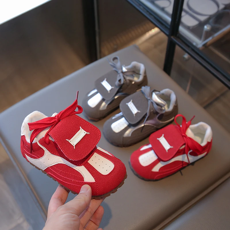 

Children Casual Shoes Spring Autumn Baby Girls Boys Casual Sneakers Non-slip Leather Comfortable Kids Shoes Toddler Girl Shoes