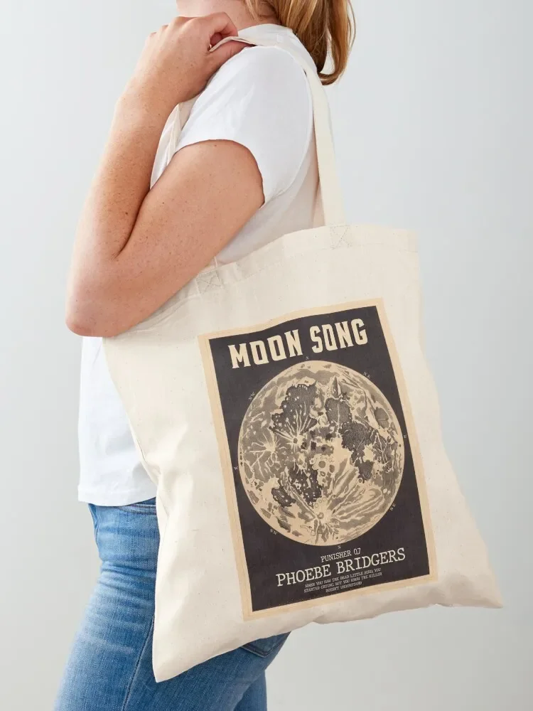Moon Song Tote Bag canvas tote bags woman Lady