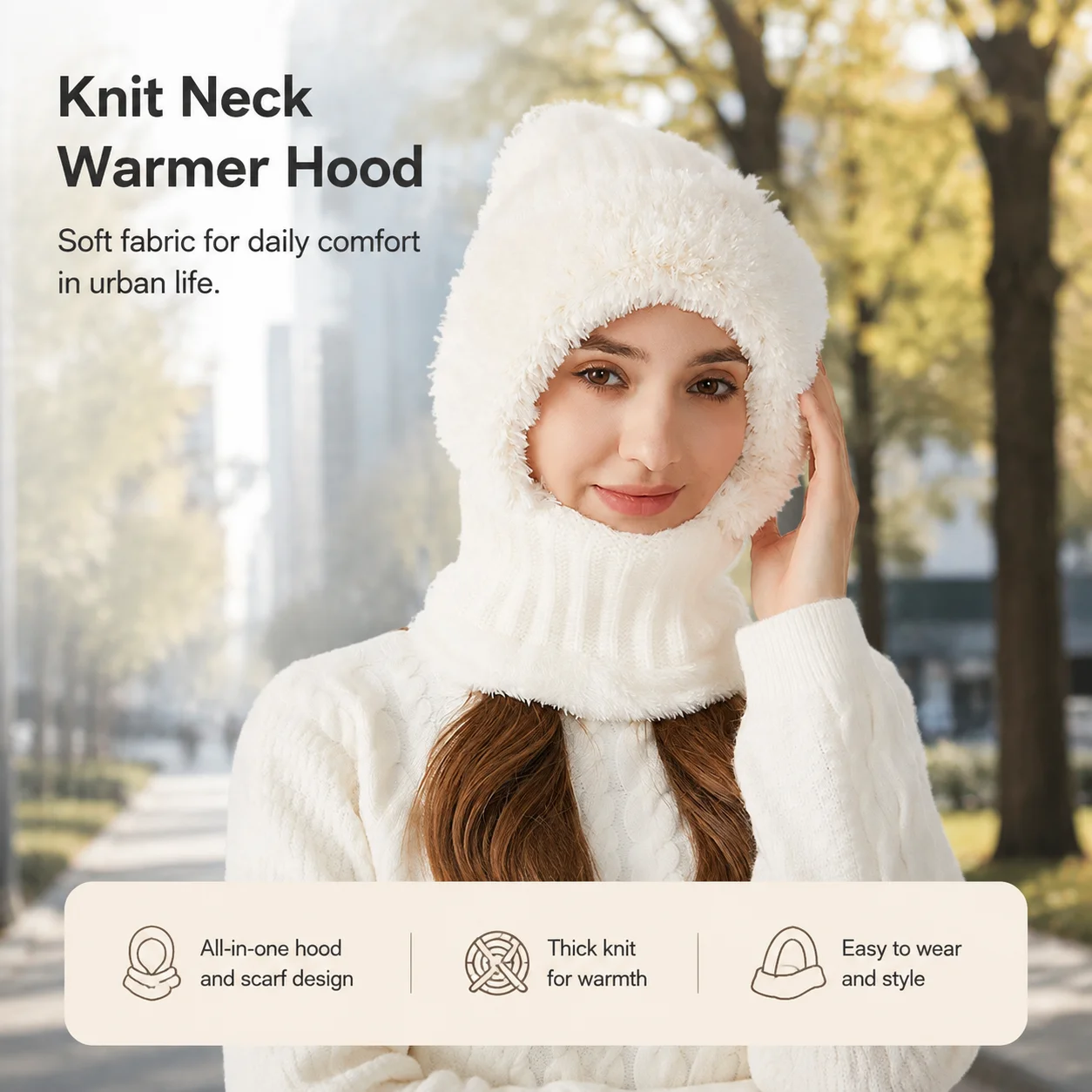 Beanie Hat Fleece Lined Integr - Cycling Commute Essentials recension och pris