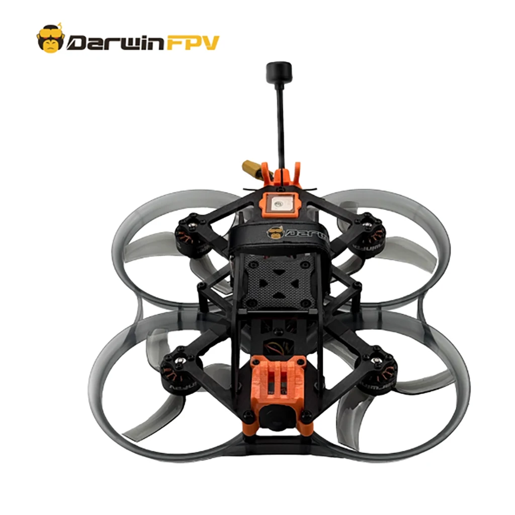 WasserdichtDarwinFPV HULKIII Mini Analog 6S FPV Racing Drone mit M1018 GPS ELRS 2,4G Empfänger 5,8G 1000mW VTX RC Quadcopter