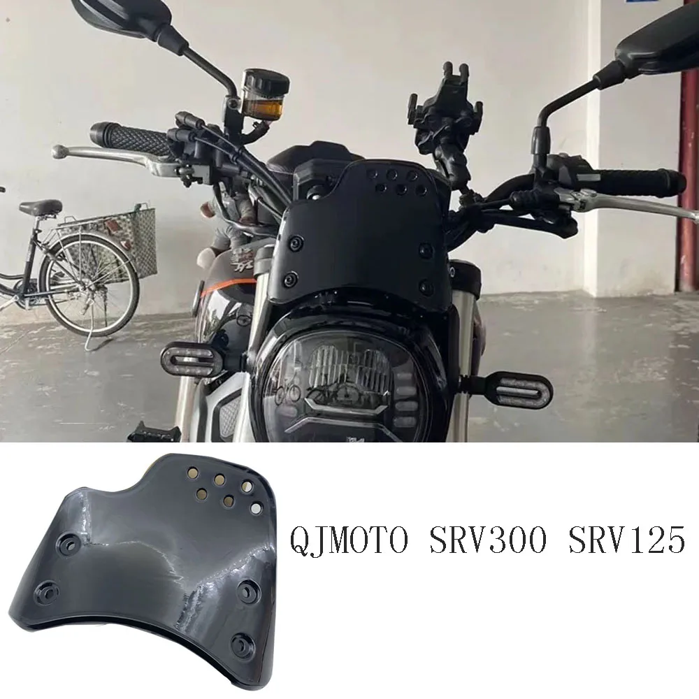 

New QJMOTO SRV300 SRV125 Motorcycle Windshield Windscreen Protection Shield ForQJMOTO SRV300 SRV125 SRV250 SRV 125 / 250 / 300