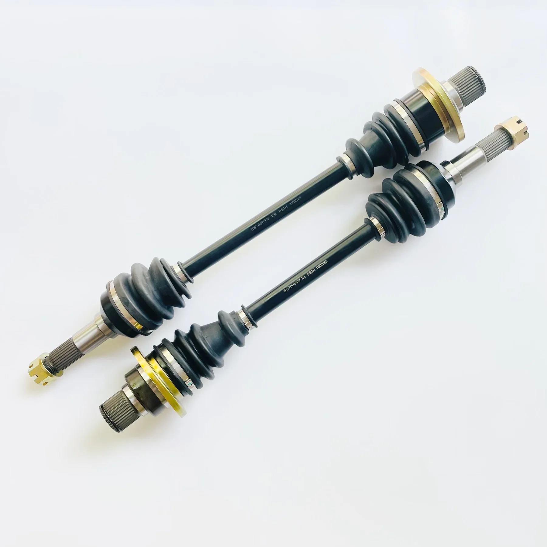 1PCS Hisun Rear Left Cv Axle Joint 610mm Length For Hisun 500 700 HS700UTV HS500UTV Massimo Bennche Bucket 47250-115-0000